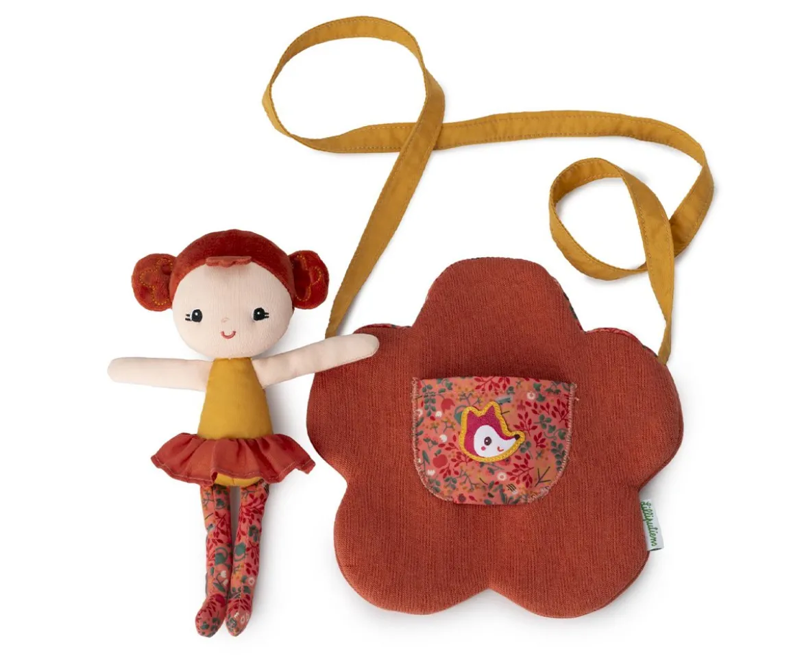 Muñeca Adele con Bolso de Flor