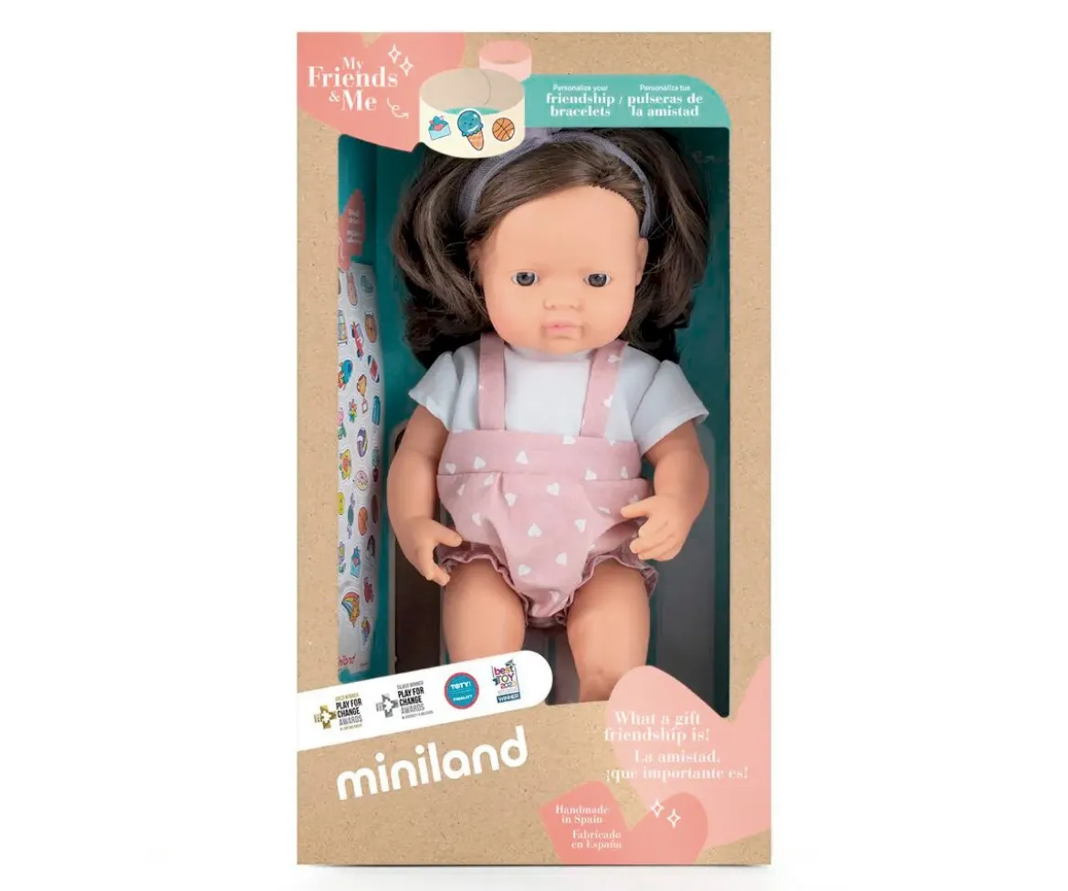 Muñeca Caucásica Castaña My Friends & Me 38 cm