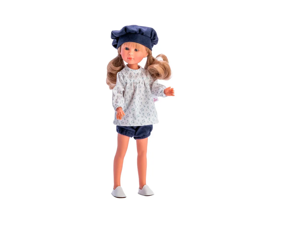 Muñeca Celia con Conjunto Pantalón Azul
