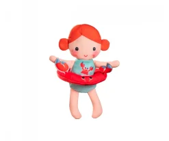 Muñeca de Baño con Flotador Cangrejo