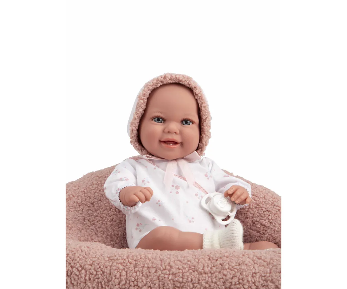 Muñeca Elegance Babyto Rosa 35 cm con Cojín