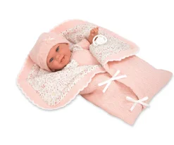 Muñeca Elegance 35 cm Baby to Rosa con Manta