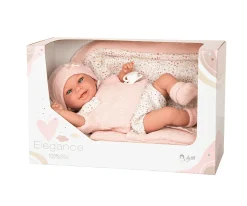 Muñeca Elegance 35 cm Baby to Rosa con Manta