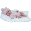 Muñeca Elegance 30cm Natal Rosa con Cojín