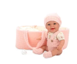 Muñeca Elegance Gadi Rosa 33cm con Capazo