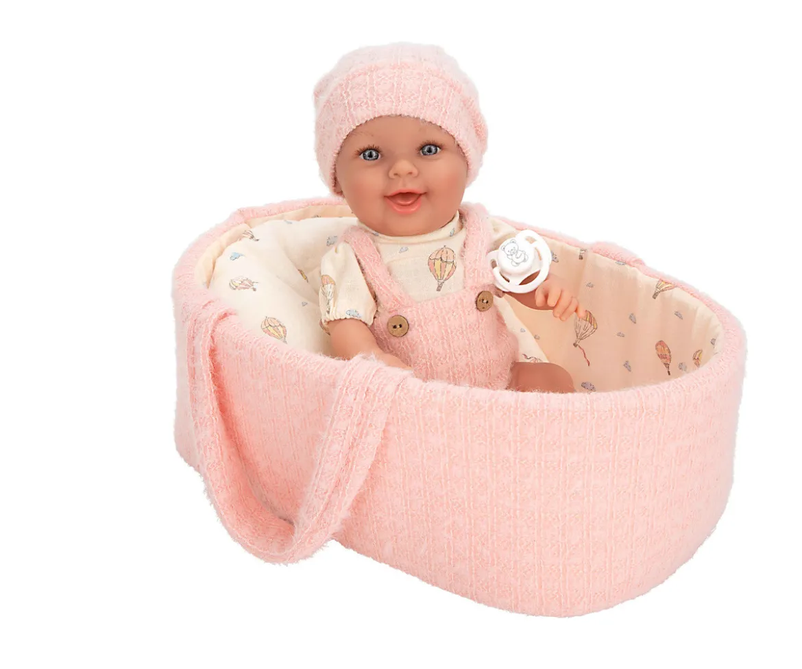 Muñeca Elegance Gadi Rosa 33cm con Capazo