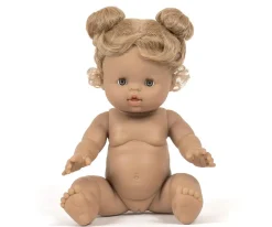 Muñeca Gordis Luisa con Conjunto, Chaqueta Esquí Gigi y Botas Beige