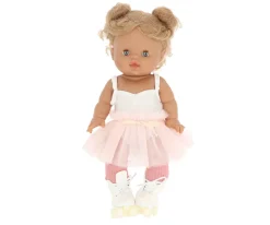 Muñeca Gordis Luisa con Maillot Anna, Tutú Alicia, Calentadores y Patines