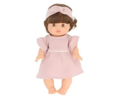 Muñeca Gordis Valentine con Vestido con Diadema Daisy Rose Orchidée