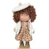 Muñeca Pippa Brown Wool 30cm