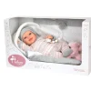 Muñeca Reborn Nadia Rosa 40cm con Manta y Peluche