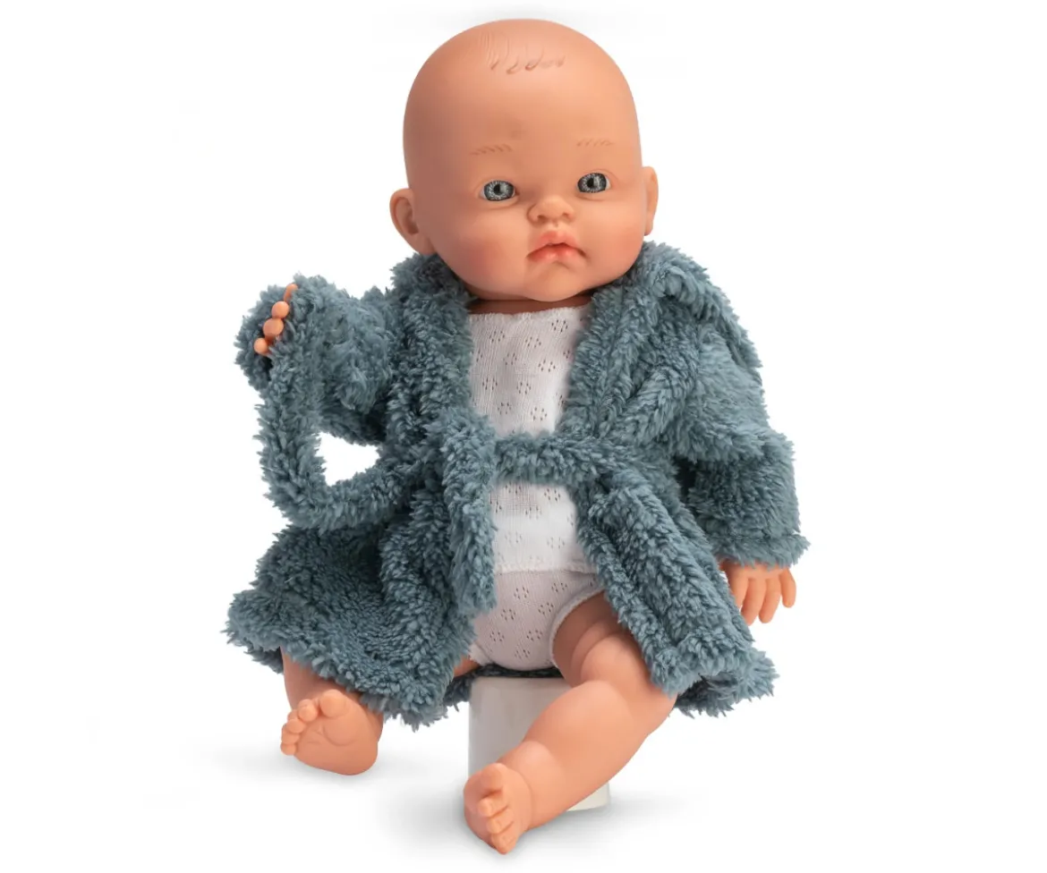 Muñeco Alex con Albornoz Azul