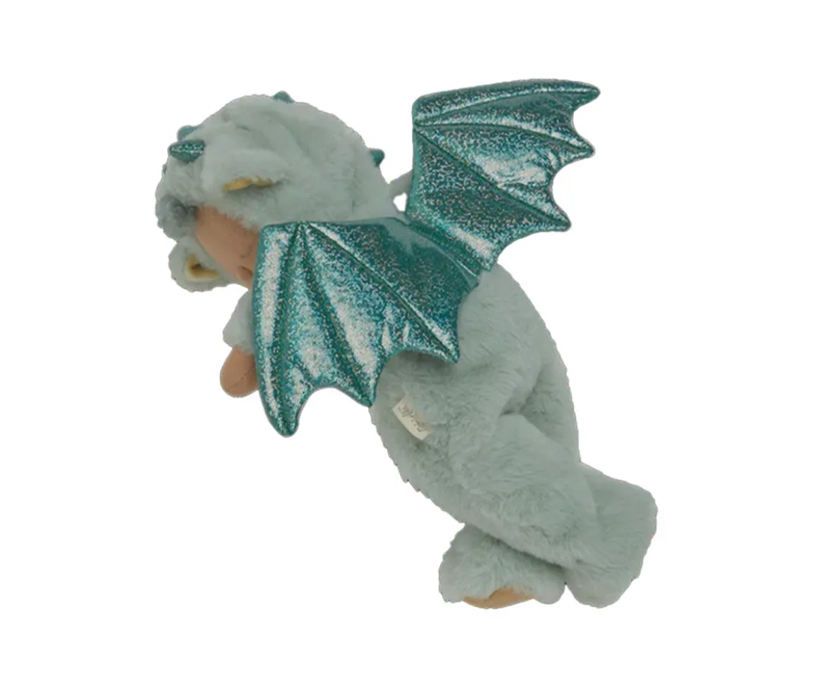 Muñeco Dinkum Cozy Dragon Ash Green
