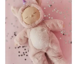 Muñeco Dinkum Cozy Unicorns Sugarpie Pink