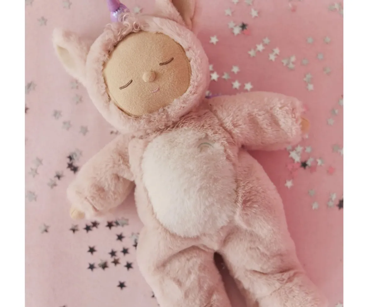 Muñeco Dinkum Cozy Unicorns Sugarpie Pink