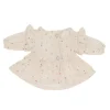 Muñeco Helena con Vestido y Gorrito White Flowers