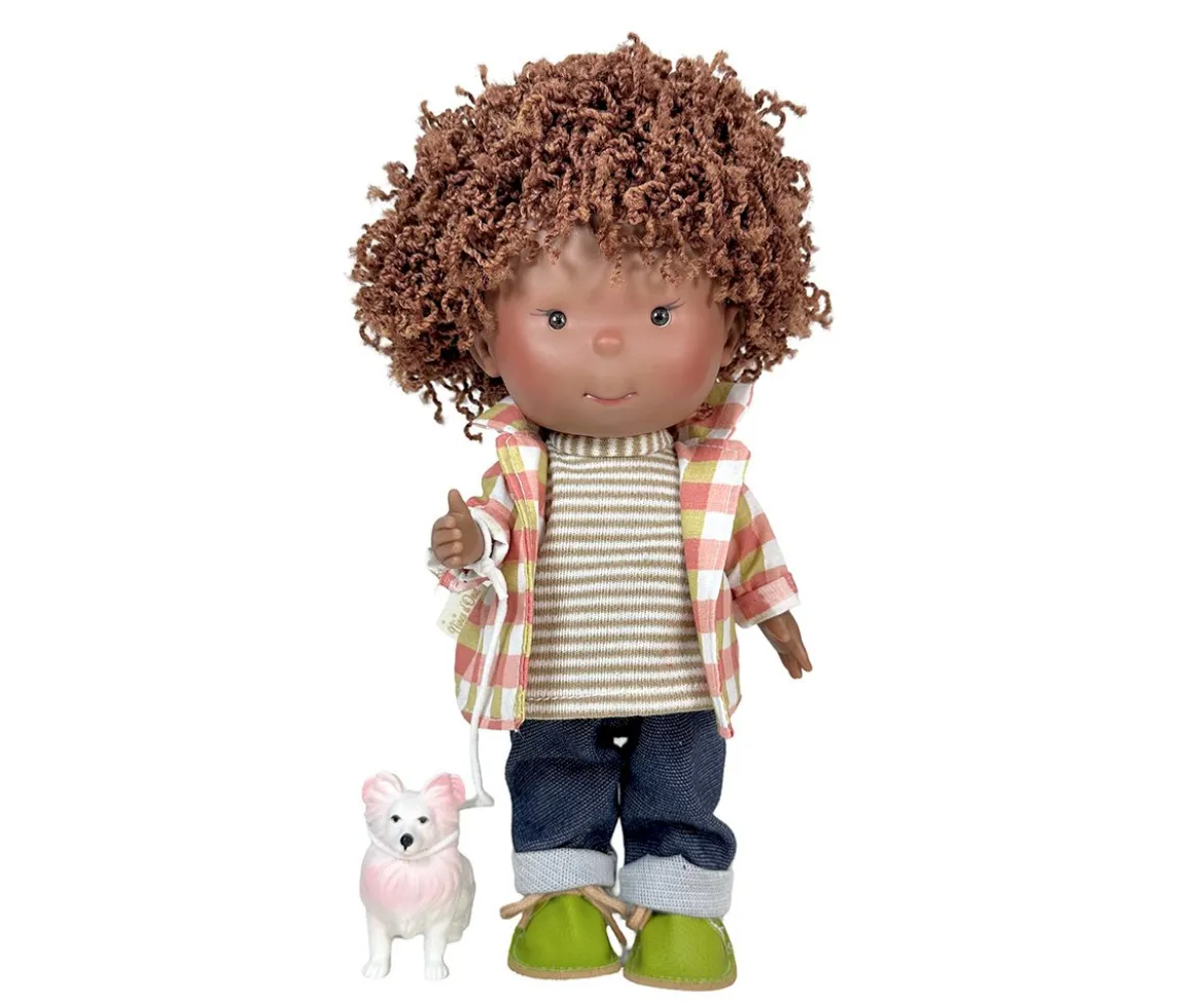 Muñeco Pippo Mulato con Mascota