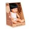 Muñeco Síndrome Down Asiático 38 cm