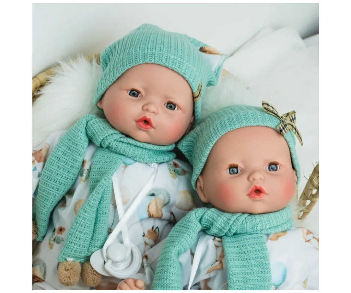 Muñecos Pitus Mellizos con Mecanismo Lloro 40cm
