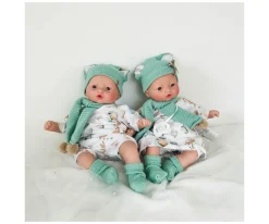 Muñecos Pitus Mellizos con Mecanismo Lloro 40cm