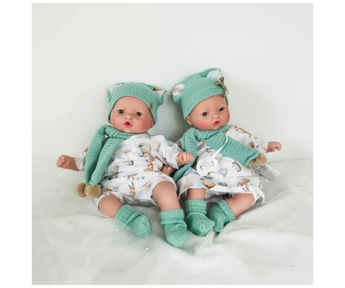 Muñecos Pitus Mellizos con Mecanismo Lloro 40cm
