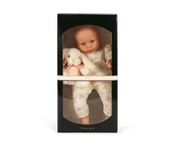 Muñeco Teddy Baby con Conejito de Peluche Nonoka 34cm