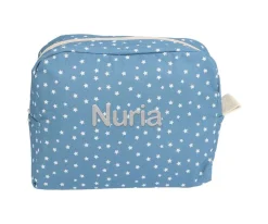 Neceser Grande Mini Star Azul Personalizable