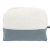 Neceser Grande Rainbow Dots Azul Personalizable