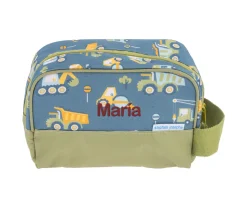 Neceser Infantil Blue Construction Personalizable