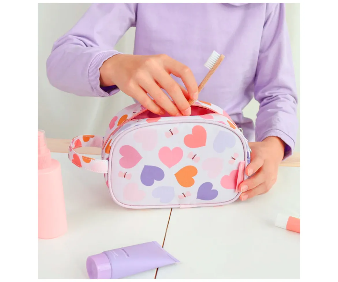 Neceser Infantil Corazones Personalizable