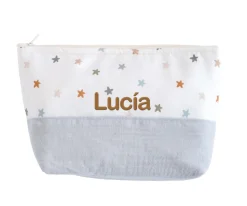 Neceser Infantil Little Stars Blue Personalizable