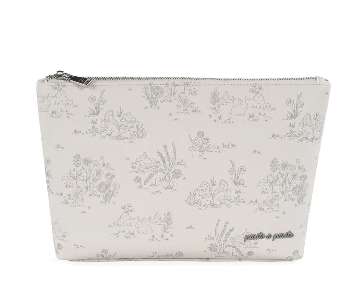 Neceser Toile de Jouy Crema