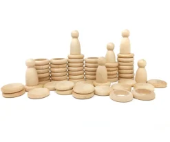 Nins con Anillas y Monedas Natural