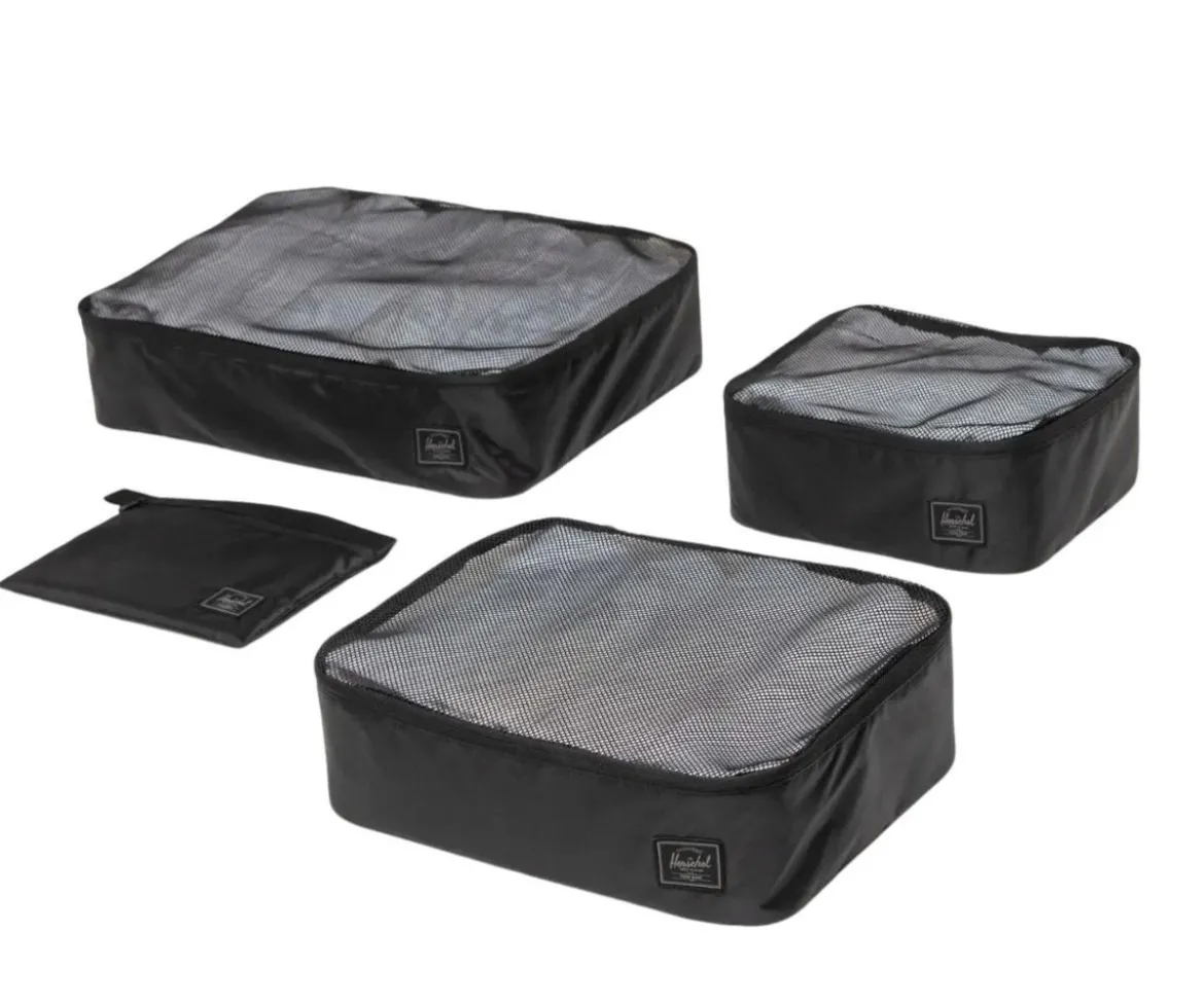 Organizadores de Maleta Kyoto Packing Cubes Black