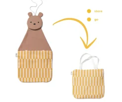 Organizador Pared + Bolsa Toto Bear Personalizable