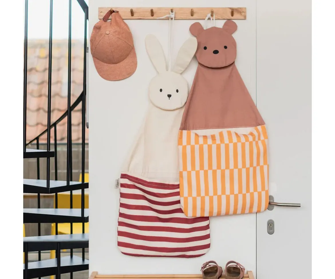 Organizador Pared + Bolsa Toto Bunny Personalizable