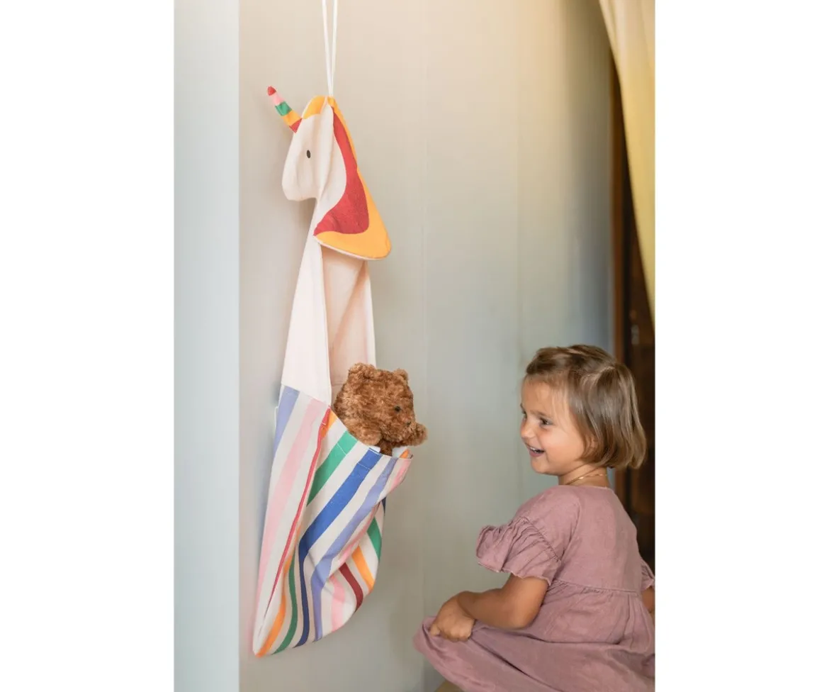 Organizador Pared + Bolsa Toto Unicorn Personalizable