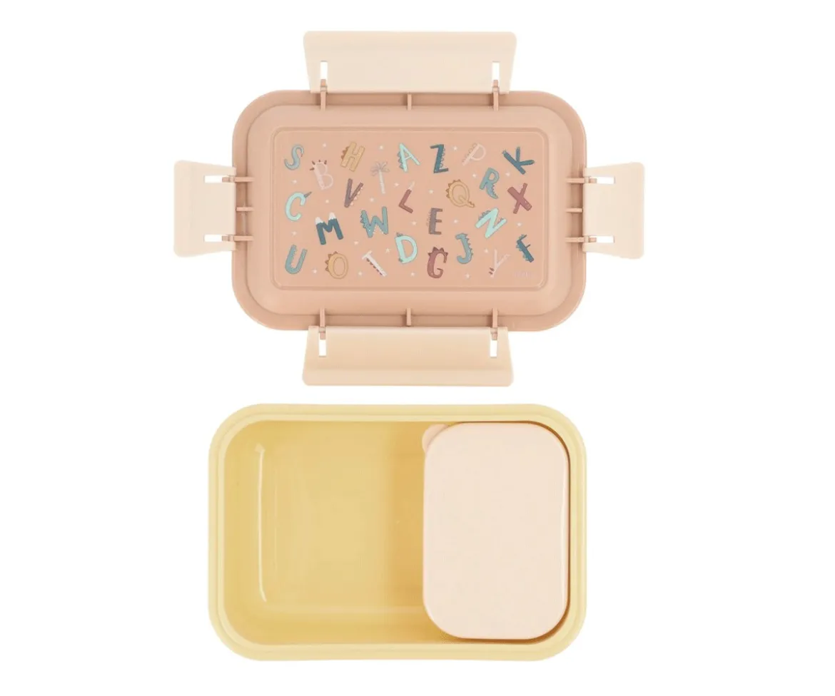 Pack Almuerzo Infantil Funny Letters Personalizable