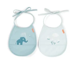 Pack 2 Baberos Pocket Elphee Blue