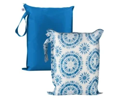Pack 2 Bolsa Impermeables Blue Tie Die