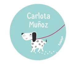 Pack 3 chapas Personalizadas Cerdita
