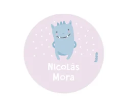 Pack 3 chapas Personalizadas Dragón