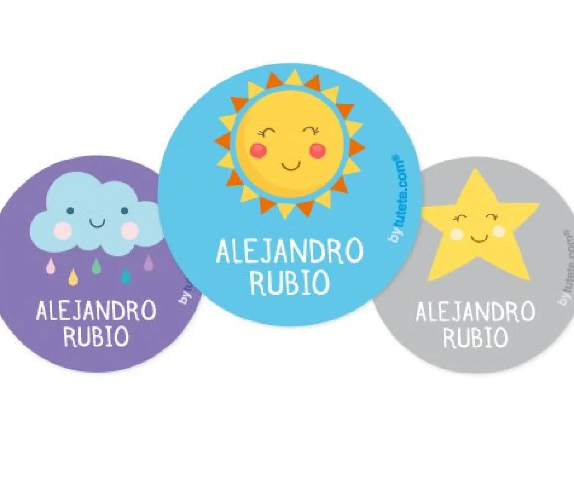 Pack 3 chapas Personalizadas Sol