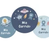 Pack 3 chapas Personalizadas The Martians
