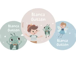 Pack 3 Chapas Personalizadas The Wooden Boy