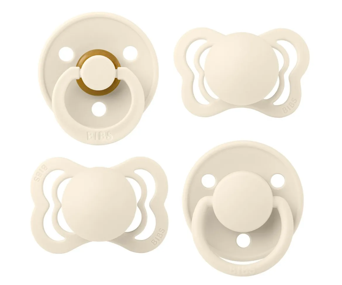 Pack Chupetes BIB Try-It Ivory