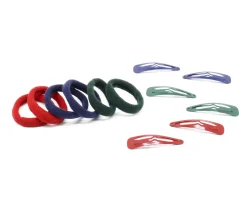 Pack Clips y Gomas Multicolor