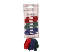 Pack Clips y Gomas Multicolor