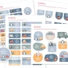 Pack Combinado Termo y Pegatinas City Cars