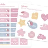 Pack Combinado Termo y Pegatinas Magical Unicorn